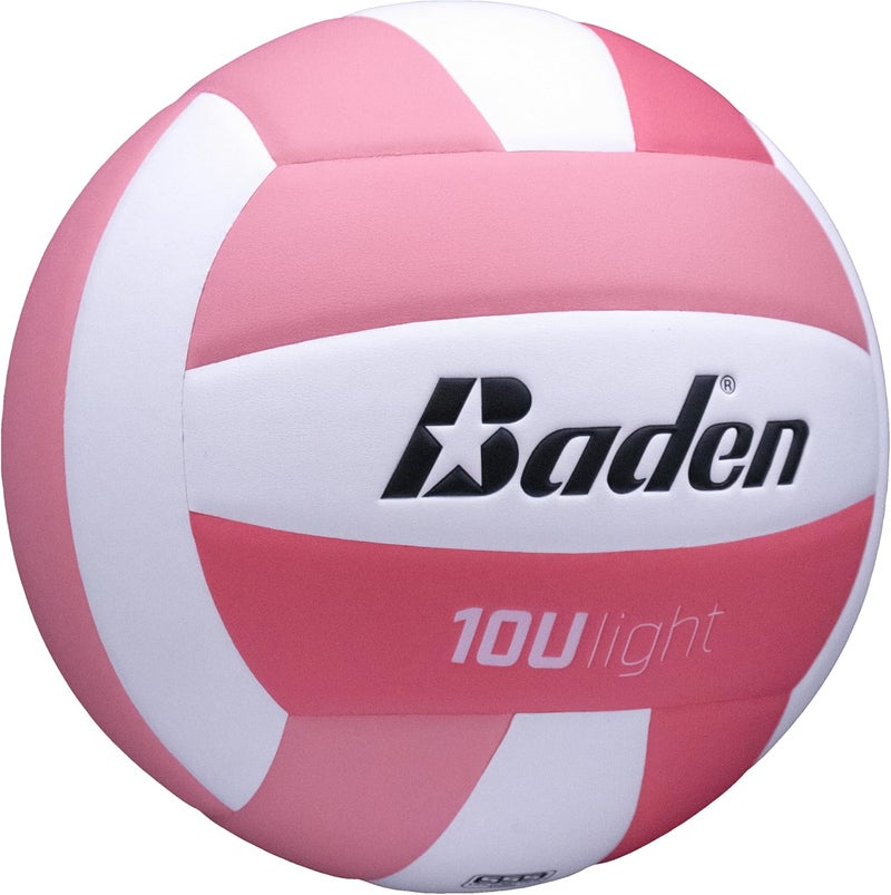 Baden | 10U Light | Official Size, 2 oz Lighter Entry Level Youth Indoor Volleyball | PU Composite, Extra Foam Backing, Reduce Sting - Image 2